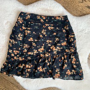 Seven Wonders The Label Floral Skirt Size 4